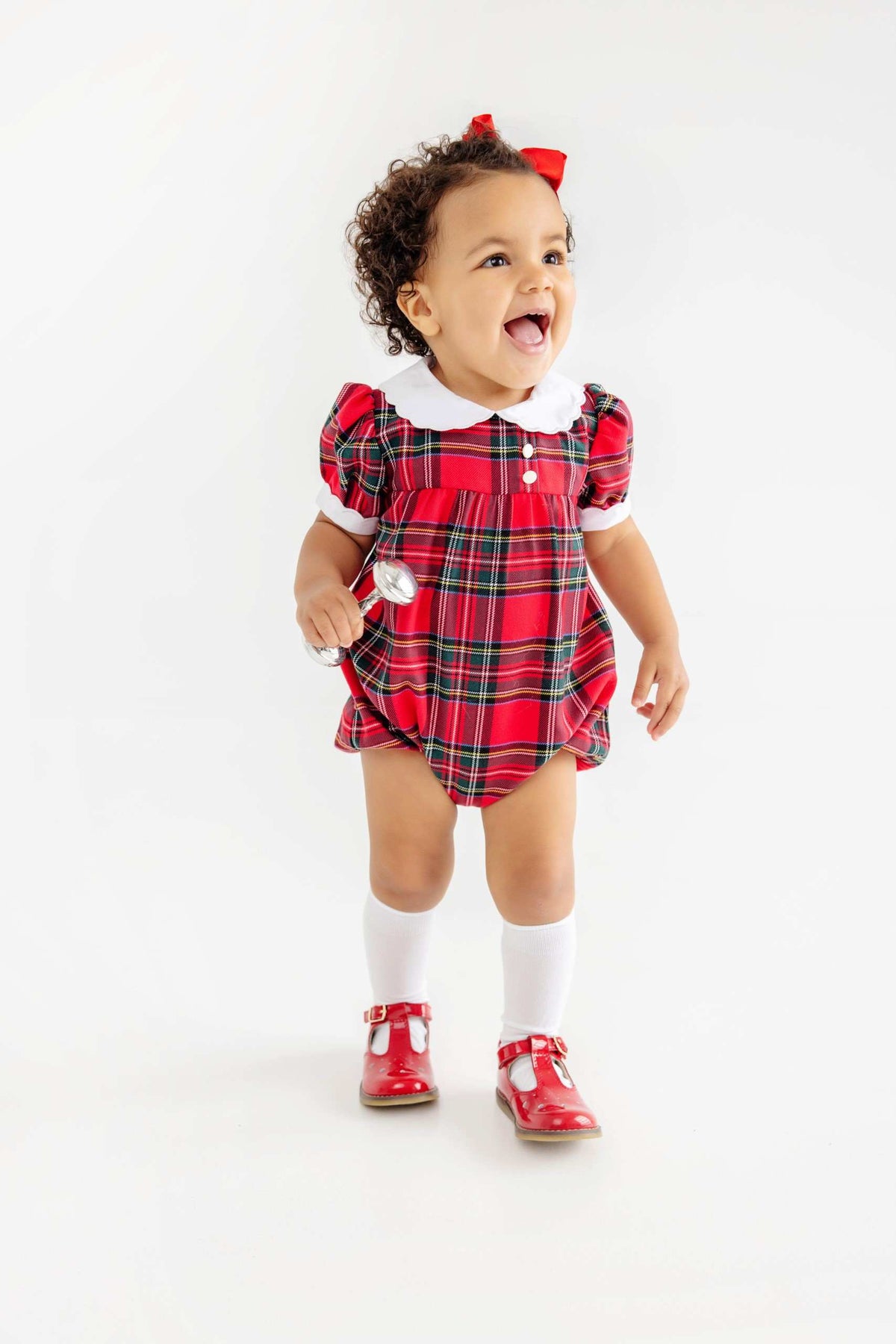 Mary Baker Bubble - Woven Yarn - Society Prep Plaid/Worth Ave White from Anderson Parker