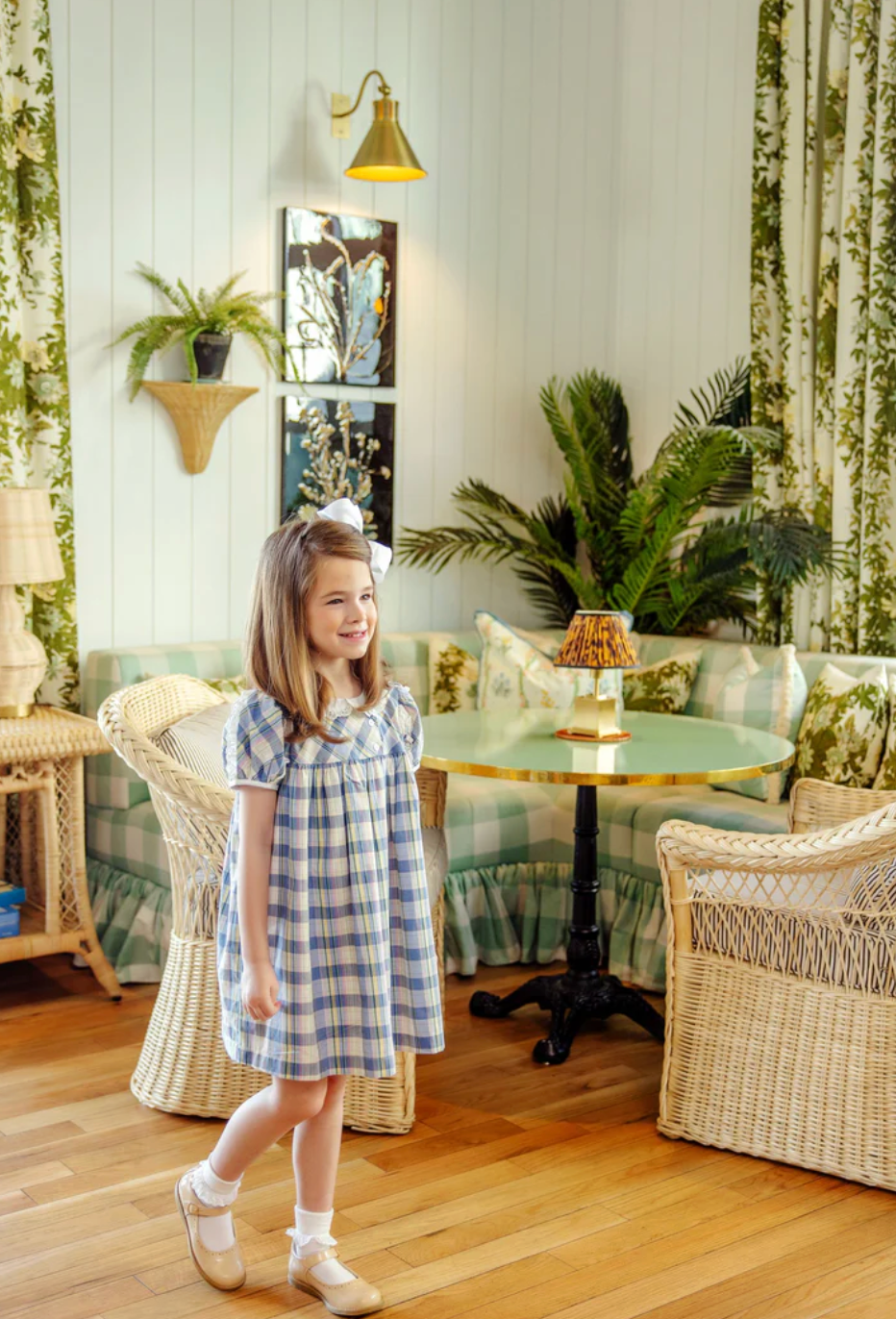 Mary Baker Day Dress - Pawleys Island Plaid from Anderson Parker