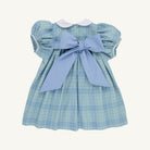 Mary Dal Dress - Woven Yarn - Audubon Park Plaid/Sarasota Sky from Anderson Parker