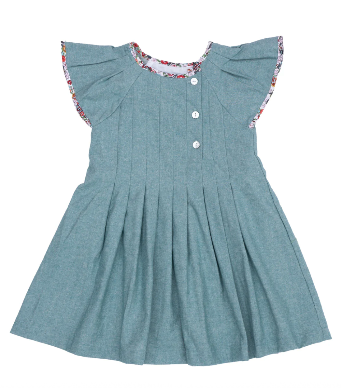 Mary Katheryn Fall Teal Dress from Anderson Parker