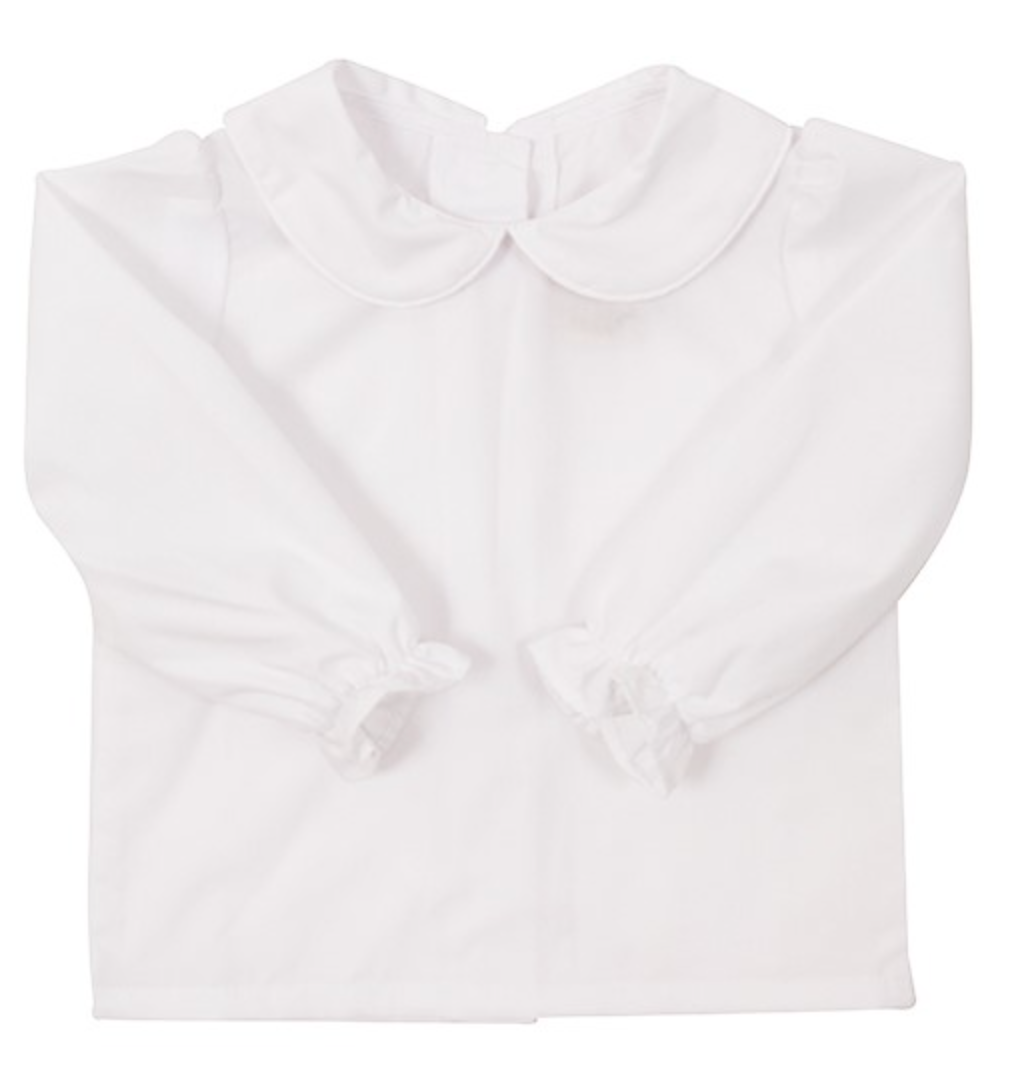 Maude`s Peter Pan - Worth Ave White Long Sleeve from Anderson Parker