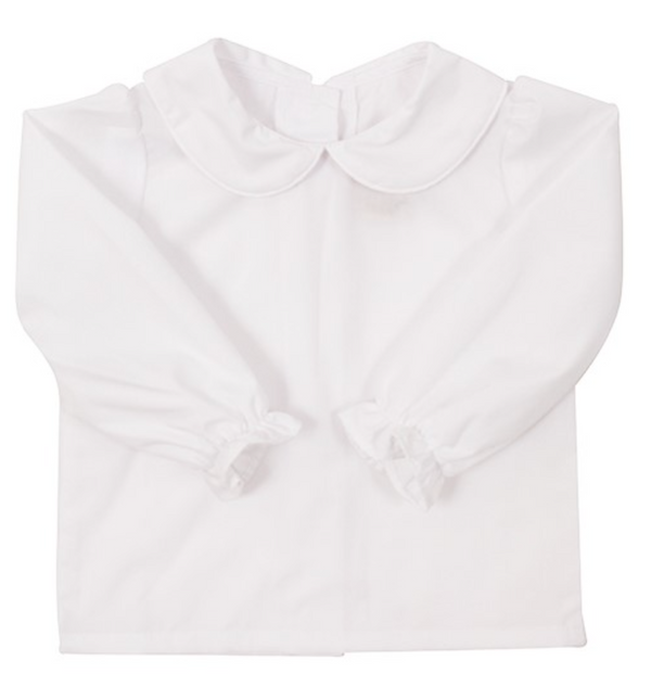 Maude`s Peter Pan - Worth Ave White Long Sleeve from Anderson Parker