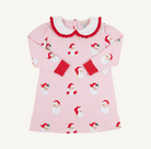 Maudes Cassidy Comfy Crewneck - Dear Santa (Palm Beach Pink)/Worth Ave White/Richmond Red from Anderson Parker