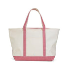 Maxi Tote - Coated Canvas Natural w/ Red Gingham from Anderson Parker
