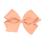 Medium Classic Grosgrain Hair Bow - Lt Coral from Anderson Parker