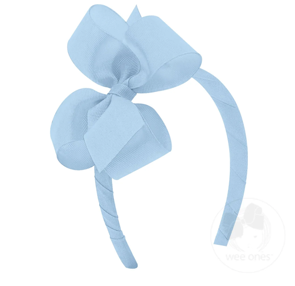Medium Grosgrain Headband w/ Bow from Anderson Parker