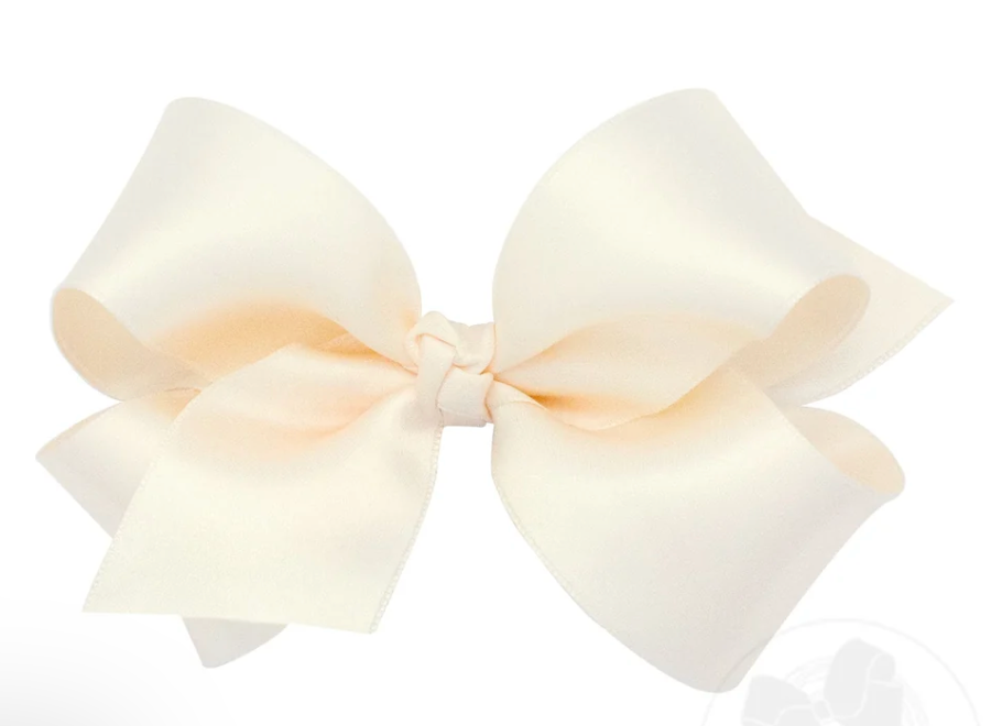 Medium Moonstitcth French Satin Basic Bow from Anderson Parker