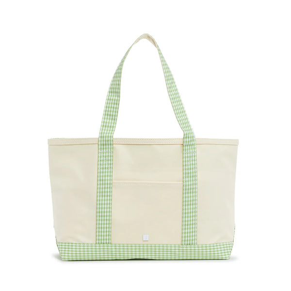 Medium Tote - Gingham Leaf from Anderson Parker