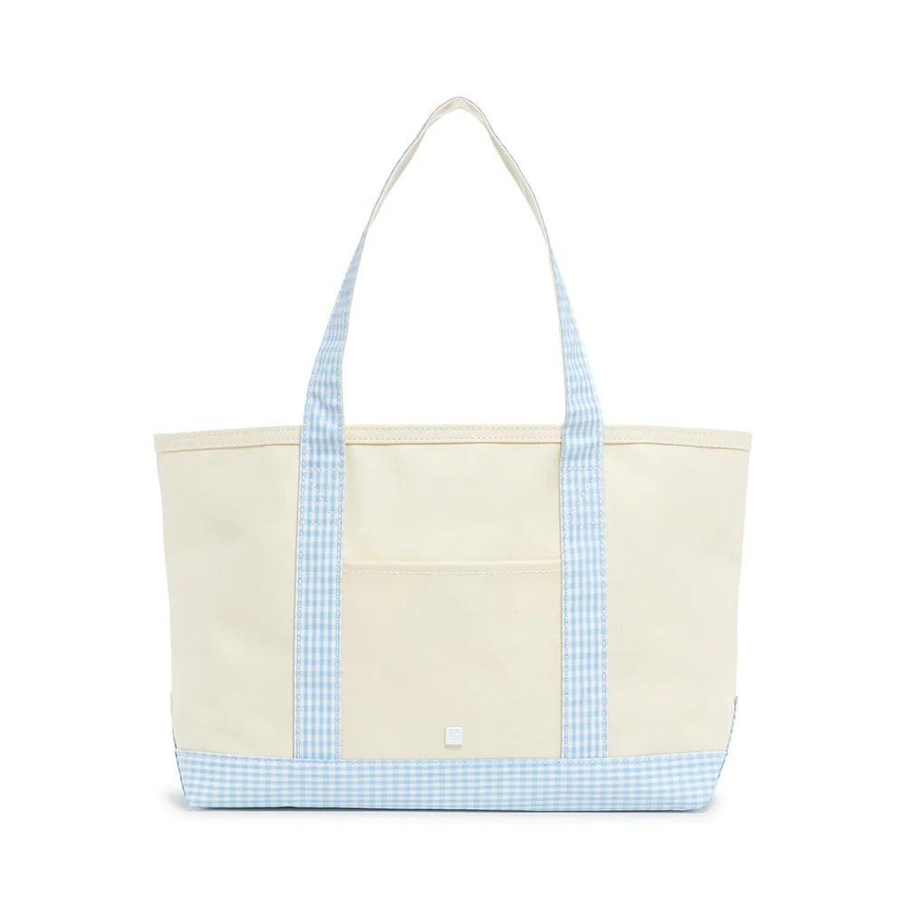 Medium Tote - Gingham Mist from Anderson Parker