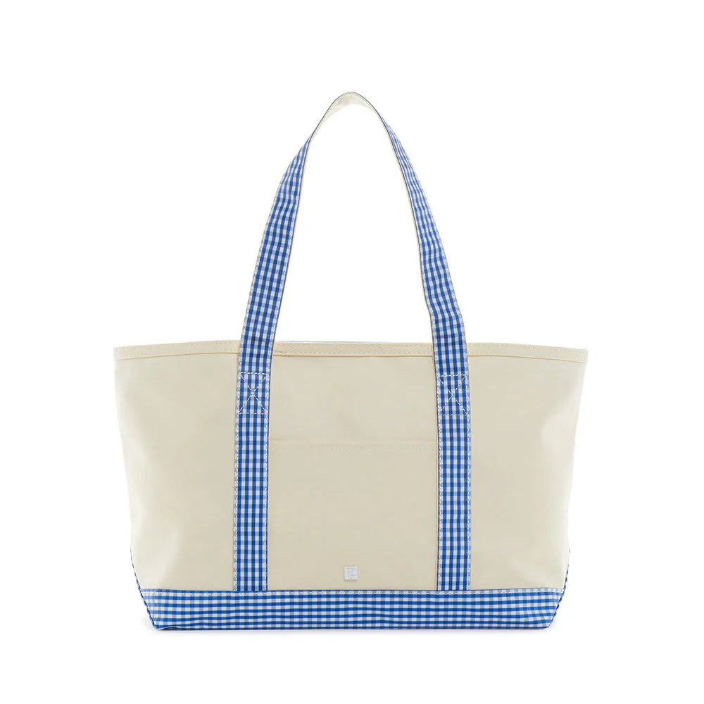 Medium Tote - Gingham Royal from Anderson Parker