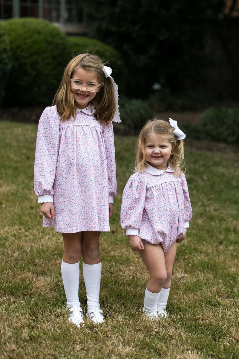 Memory Making Dress Long Sleeve - Pumpkin Grove Floral from Anderson Parker