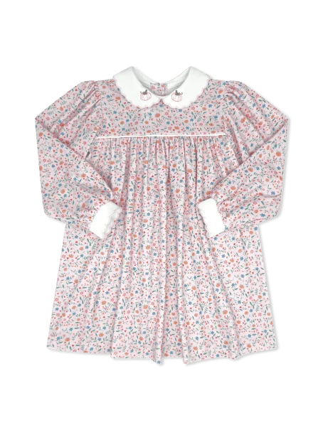 Memory Making Dress Long Sleeve - Pumpkin Grove Floral from Anderson Parker