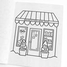 Merry Bookmas Holiday Coloring Book from Anderson Parker