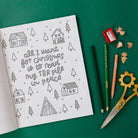 Merry Bookmas Holiday Coloring Book from Anderson Parker