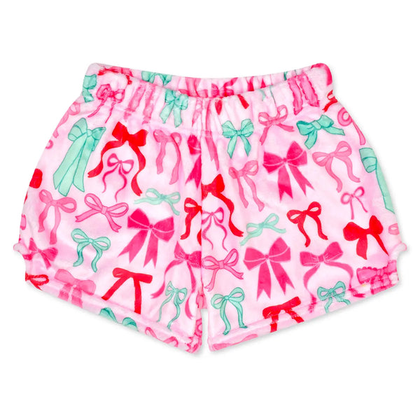 Merry Bows Plush Shorts from Anderson Parker