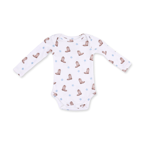 Mini Cowboy Boots - Long Sleeve Bodysuit from Anderson Parker