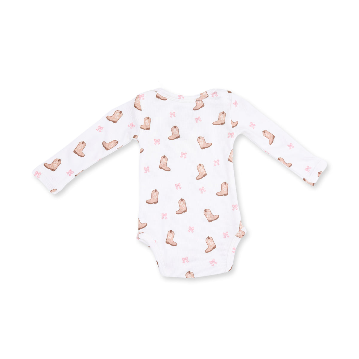 Mini Cowgirl Boots - Long Sleeve Bodysuit from Anderson Parker