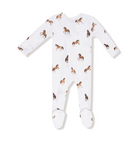Mini Horses - 2 Way Zipper Footie from Anderson Parker