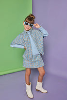 Mini Skort - Turin Tweed from Anderson Parker
