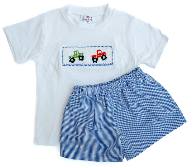 Monster Truck Beau T-Shirt & Short Set from Anderson Parker