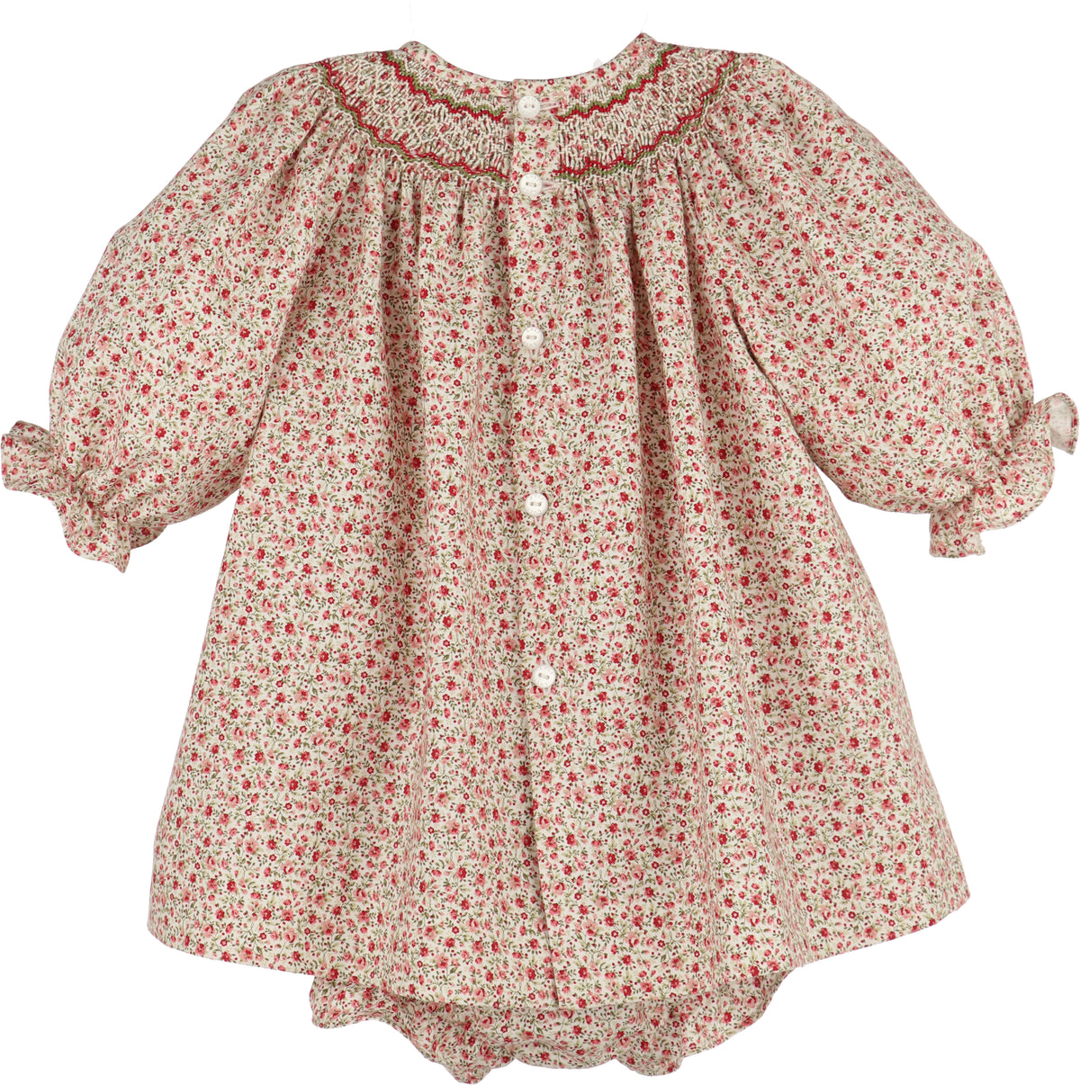 Mulberry Floral Bishop - Red from Anderson Parker
