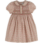 Mulberry Floral Smock Dress - Red from Anderson Parker