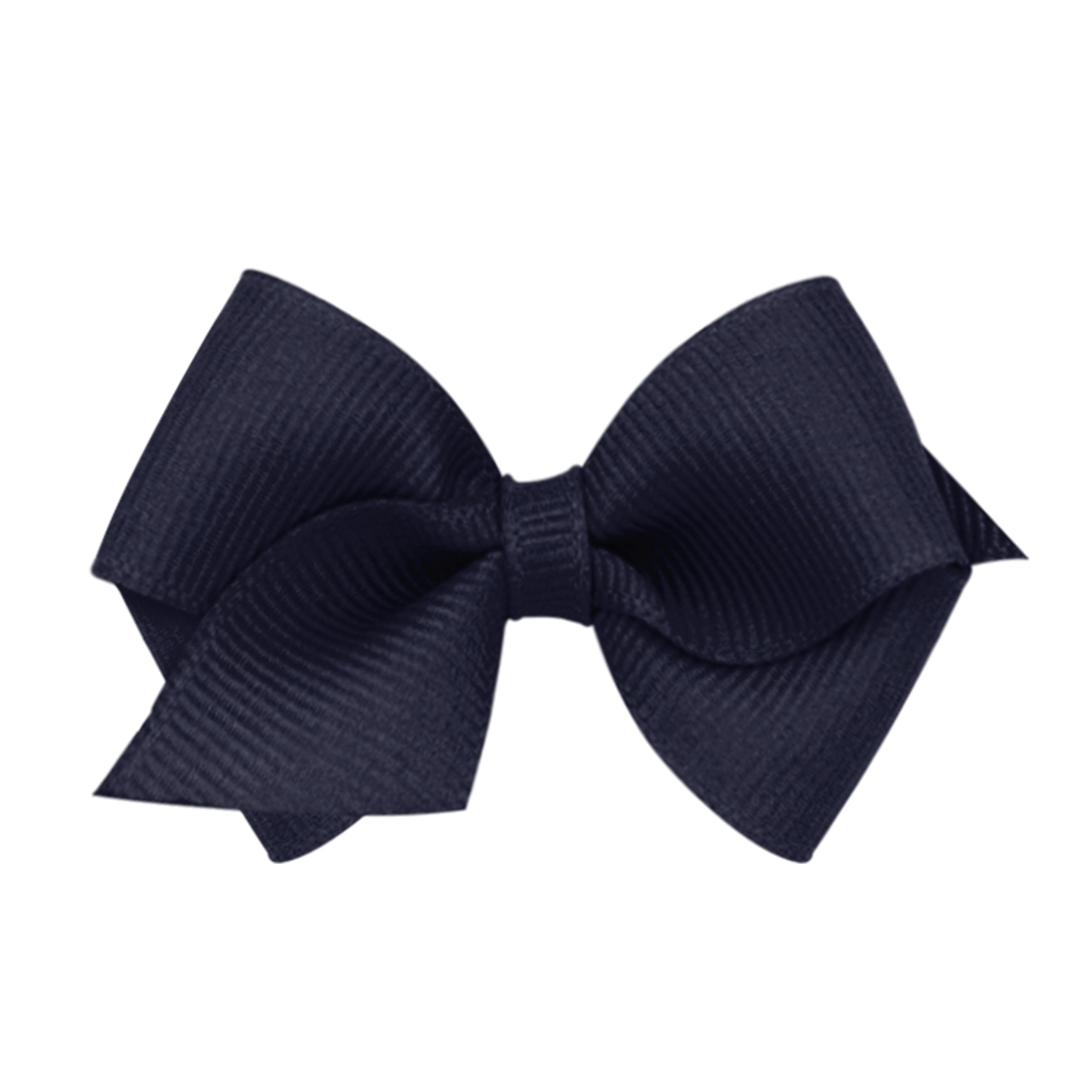 NAVY - Wee Classic Grosgrain Girls Hair Bow from Anderson Parker