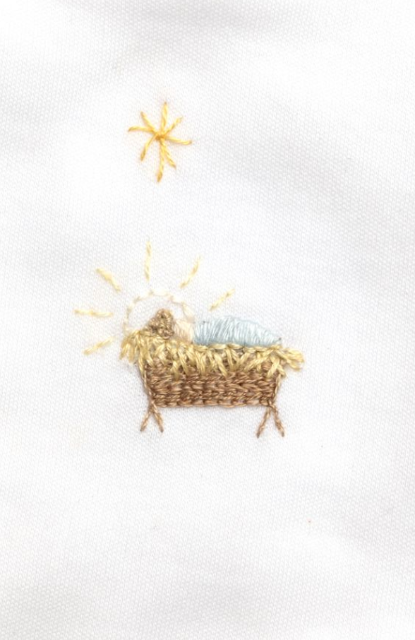 Nativity Pima Baby Set with Footie from Anderson Parker