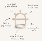 No-Drop Sensory Teether - Blush from Anderson Parker