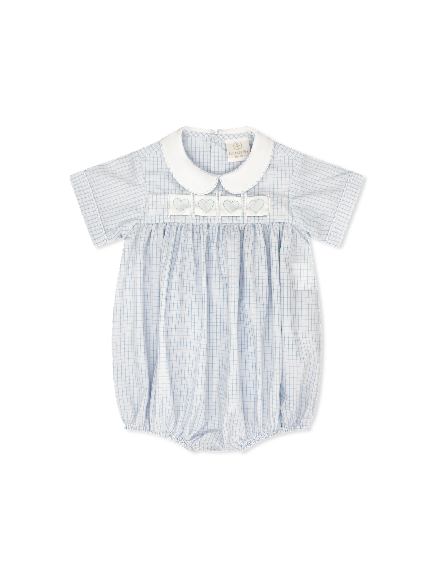 Noah Ribbon Bubble - Classic Blue Windowpane from Anderson Parker