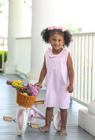 Nora Dress - Light Pink Stripe from Anderson Parker
