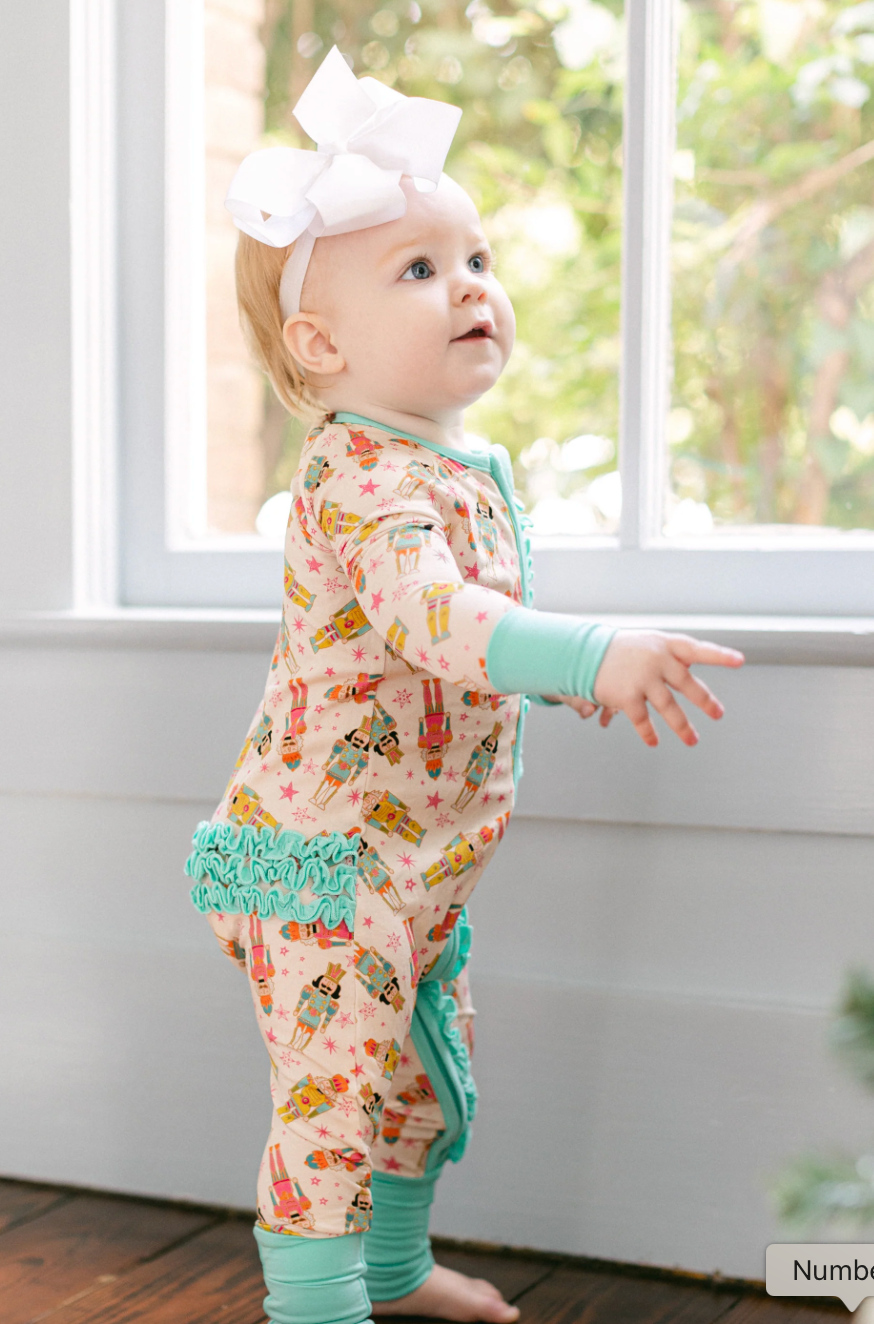 Nutcracker Ruffle Romper from Anderson Parker