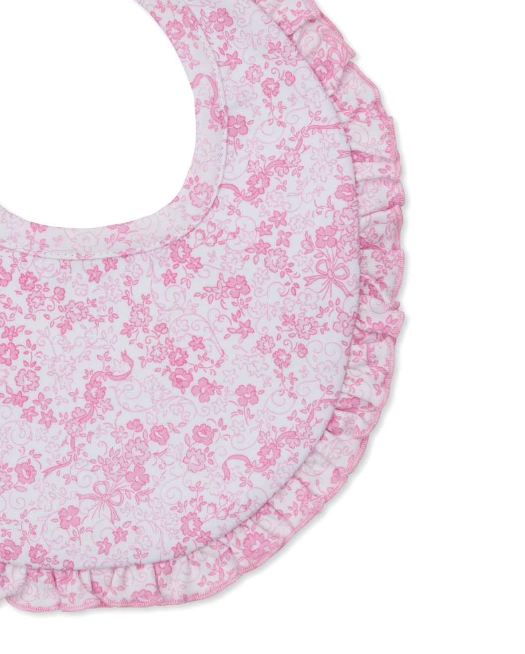 Old English Roses Bib - Pink from Anderson Parker