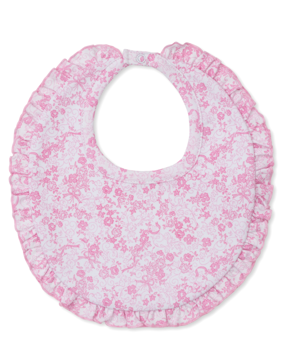 Old English Roses Bib - Pink from Anderson Parker