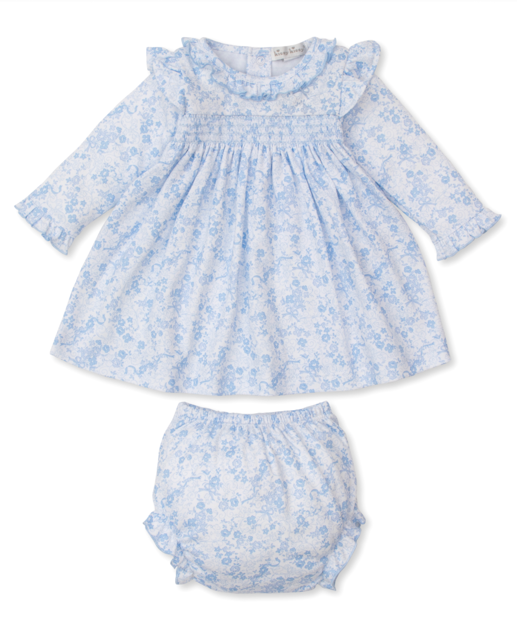 Old English Roses Dress - Blue from Anderson Parker