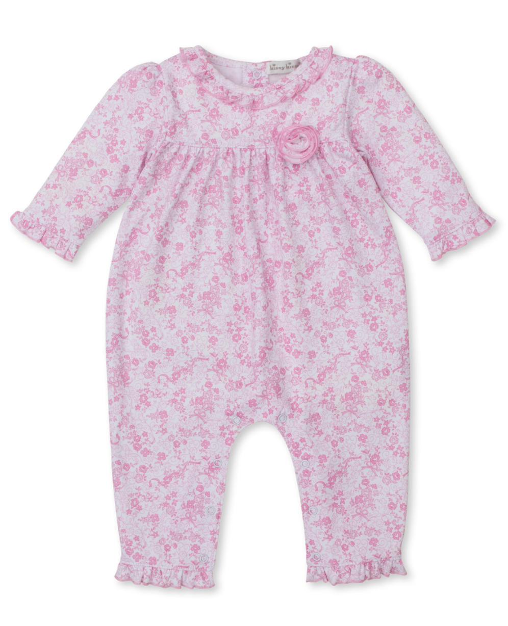 Old English Roses Playsuit - Pink from Anderson Parker