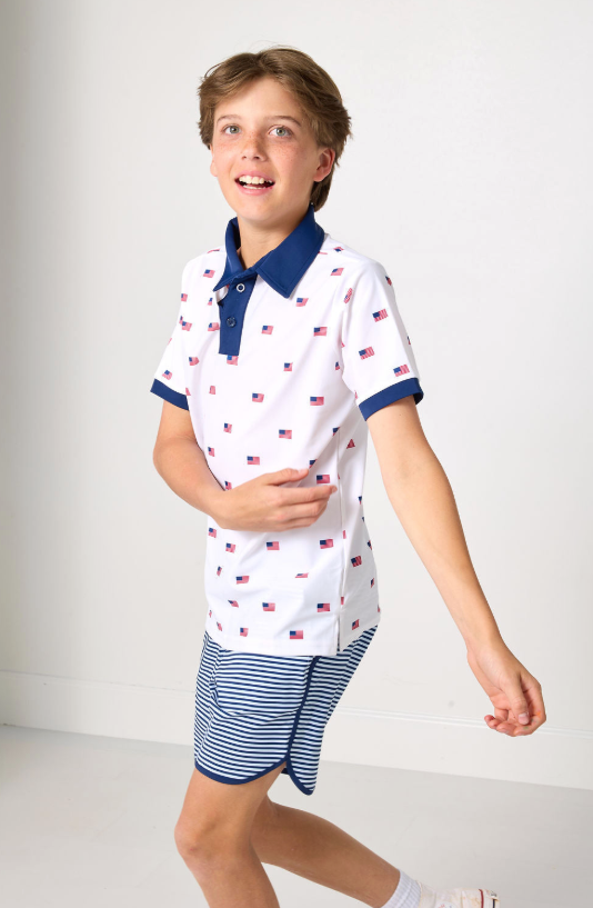 Old Glory Polo Shirt from Anderson Parker