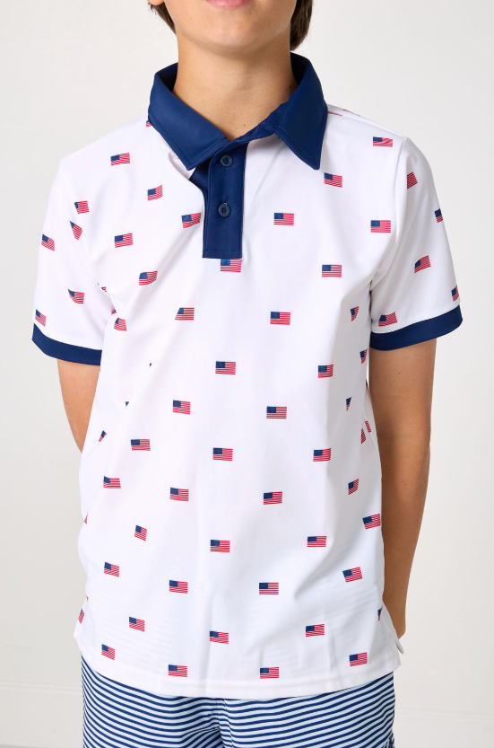 Old Glory Polo Shirt from Anderson Parker