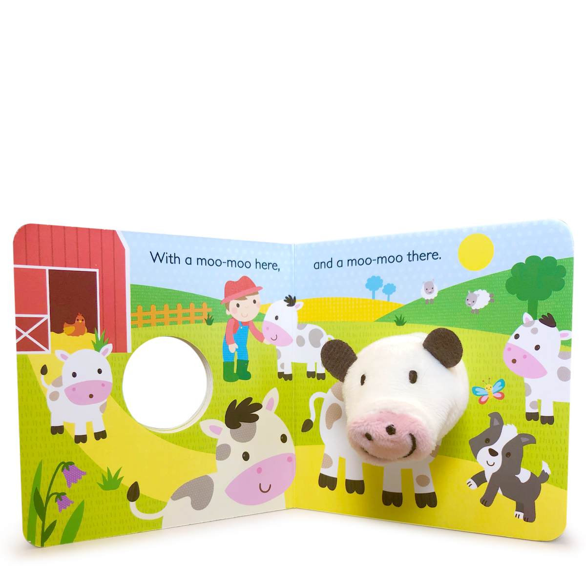 Old MacDonald Had a Farm Nursery Rhyme Finger Puppet Book from Anderson Parker