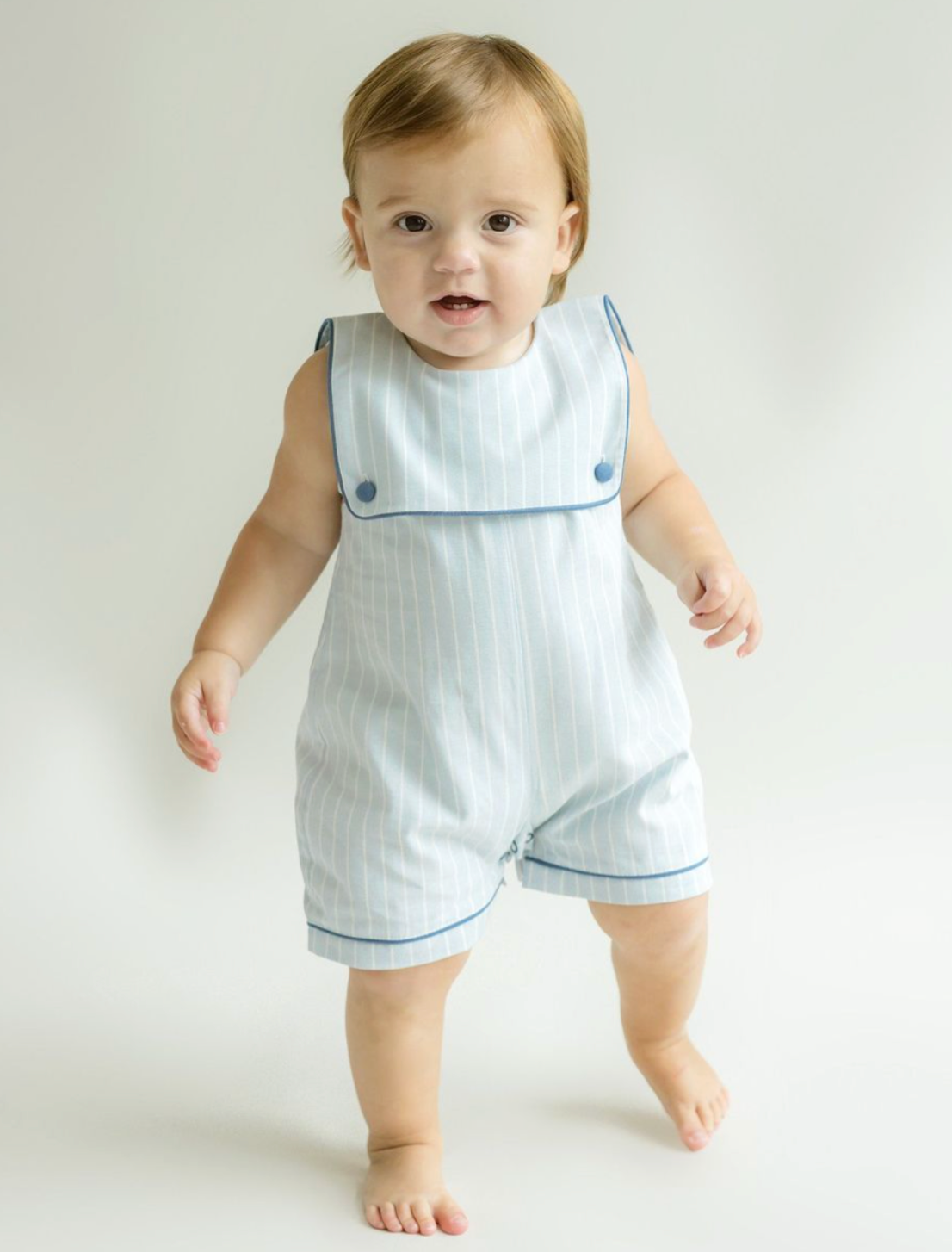 Oliver Striped Nautical One Piece from Anderson Parker