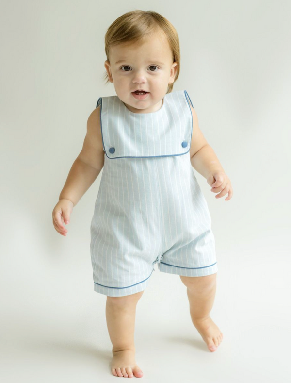 Oliver Striped Nautical One Piece from Anderson Parker