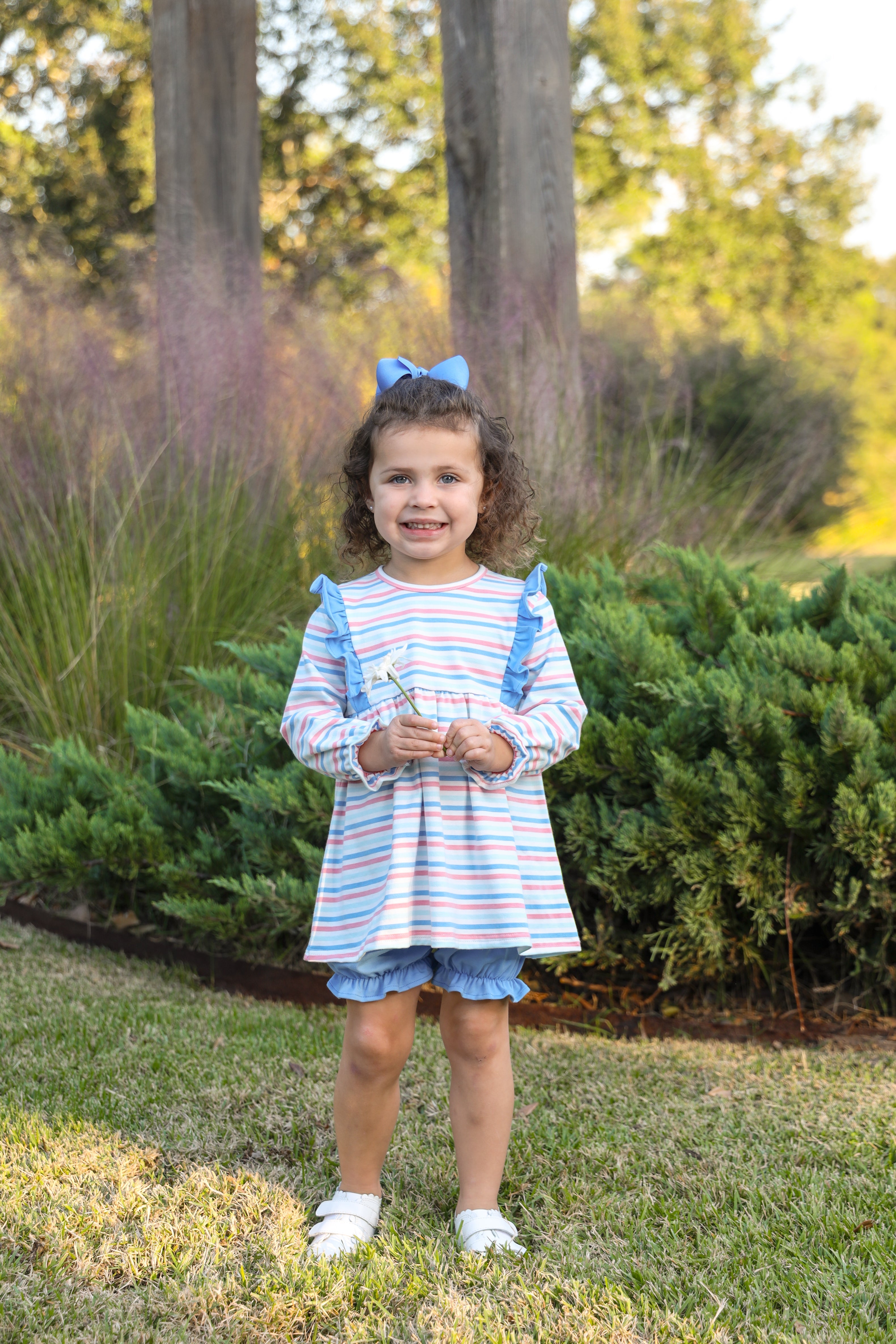 Olivia Bloomer Set - Hamptons Stripe from Anderson Parker