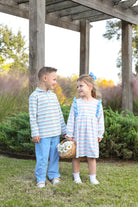 Olivia Dress - Hamptons Stripe from Anderson Parker