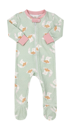 Once Upon a Time Footie - Baking Spirits Bright - Pink from Anderson Parker