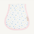 Oopsie Daisy Burp Cloth - Dunwoody Daisy/Palm Beach Pink from Anderson Parker