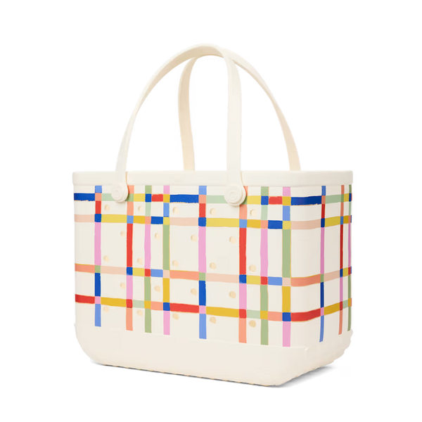 Original Bogg Bag - Red/White Plaid from Anderson Parker