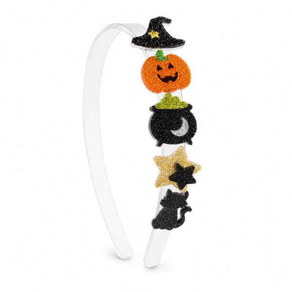 PUMPKIN CAT STARS HEADBAND from Anderson Parker