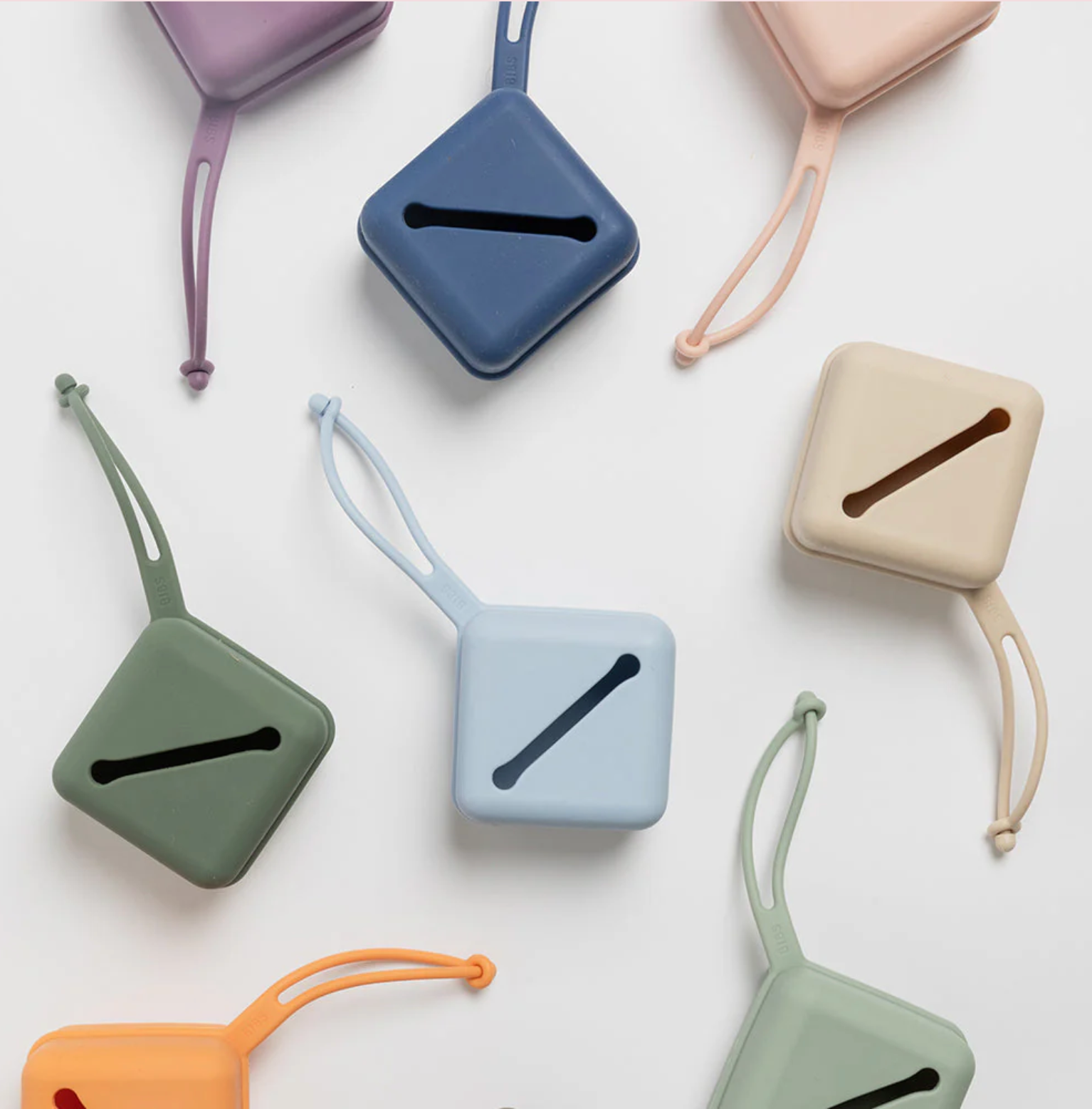 Pacifier Case - Dusty Blue from Anderson Parker