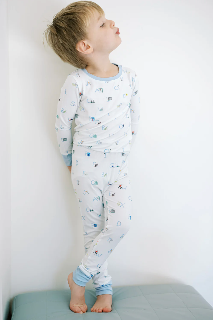 Pajama Set 2 Piece - Golf ABC's - Anderson Parker
