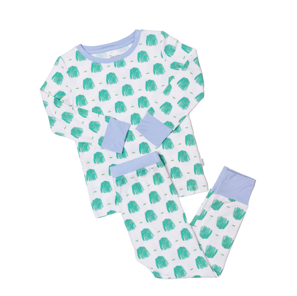 Pajama Set 2 Piece - Golf - Blue from Anderson Parker